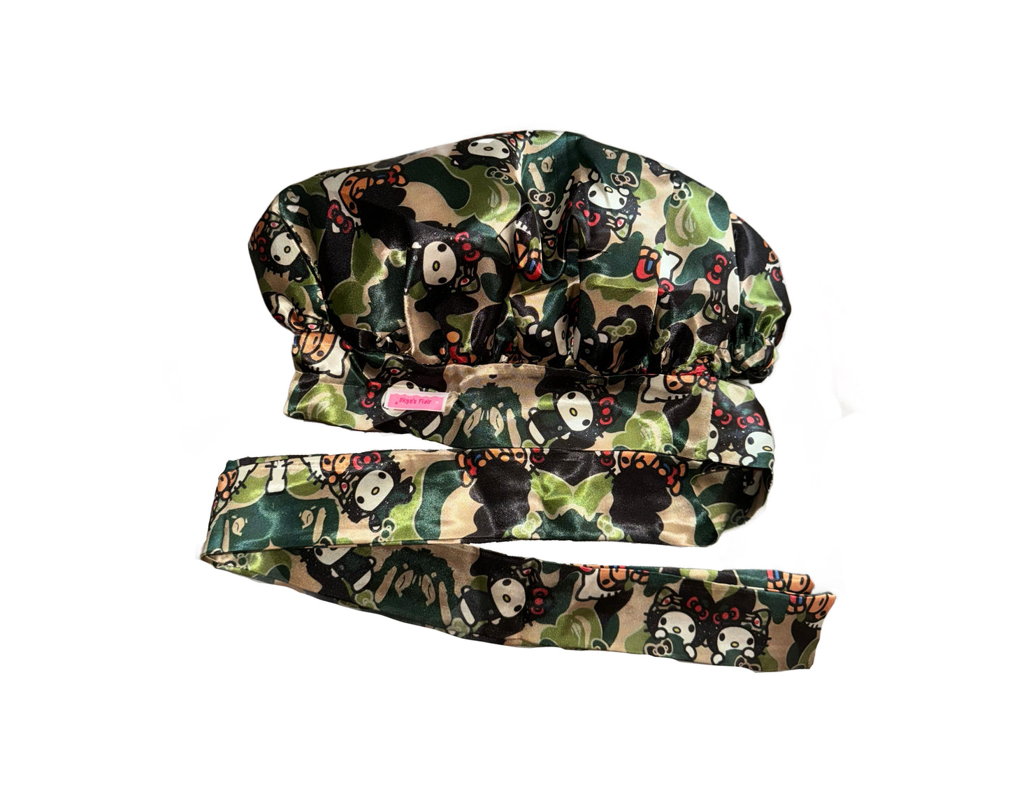 Luxury Satin Tie Bonnets