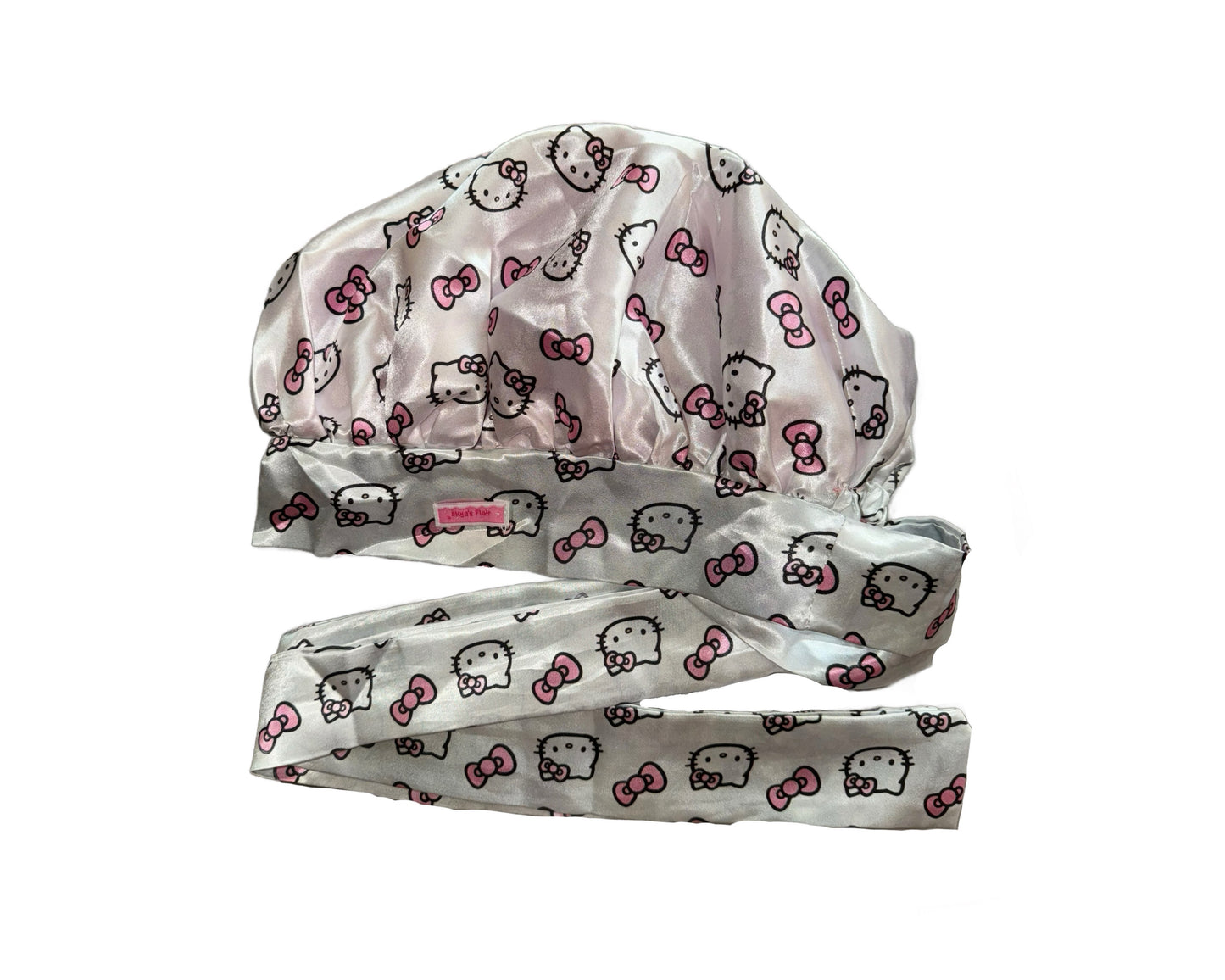 Luxury Satin Tie Bonnets