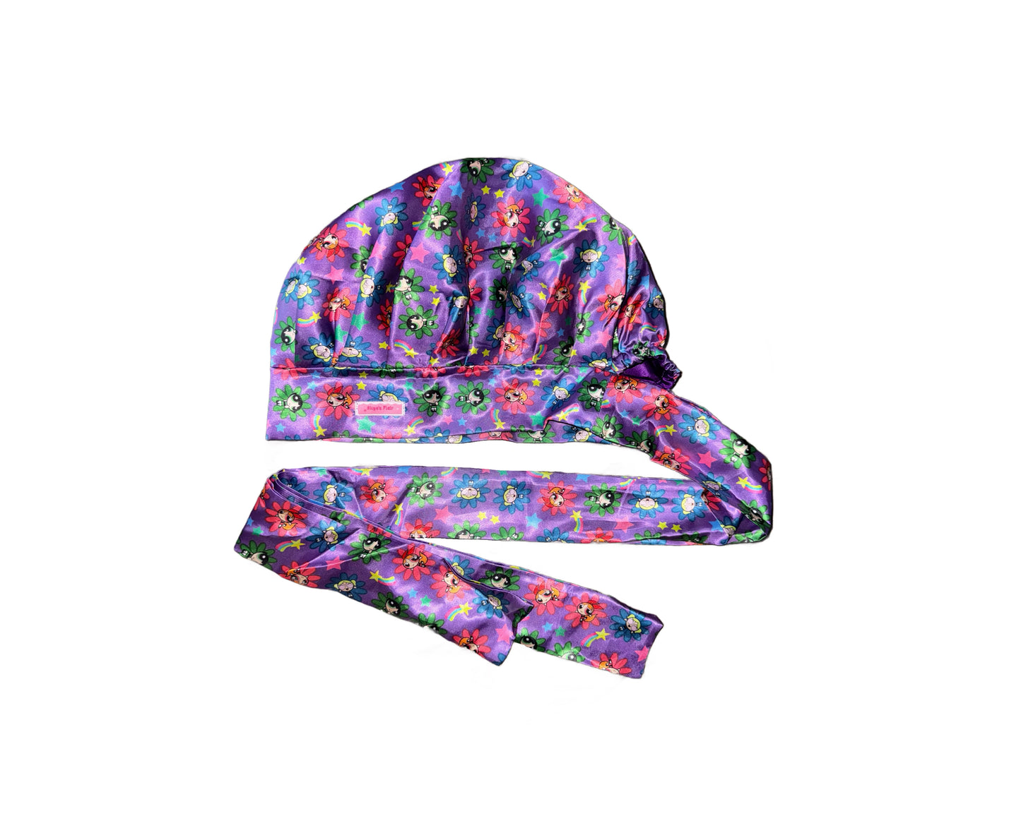 Luxury Satin Tie Bonnets